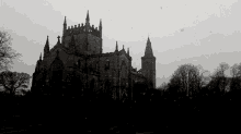 Gif animé gothique chateau